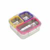 Thermal Insulation Bento Box 304 Stainless Steel Food Container Divided Lunch Box  For Meal Prep
