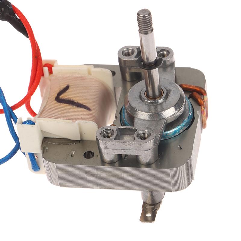 Moteur de ventilateur de friteuse à air arbre long 4,4 cm moteur universel 220 V couvercle pôle moteur asynchrone accessoires de friteuse électrique à air