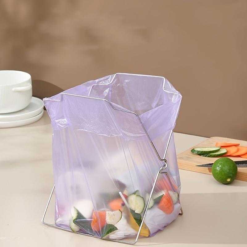 1pc Multifunctional Bag Holder - Collapsible Kitchen Storage, Living Room and Kitchen Accessories