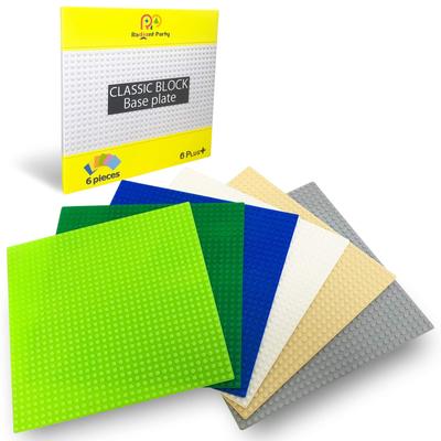 (Promienna impreza) Płyta bazowa bloku Klasyczna płyta bazowa Kompatybilny produkt 32 x 32 Potch Zestaw 6 sztuk (2)