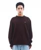 AMES-WORLDWIDE Basic Small Logo Knit Brown