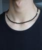 Bassclef Men'S Necklace Black Short Choker Clef Basswhisper Nec