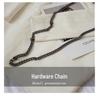 Snake Print Crossbody Chain Bag - 2024 Small European & American Style Single-Shoulder Bag for Women