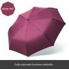 Paradise Umbrella Automatic Men's and Women's Three Folding Umbrella Self-Opening Self-Collection Simple Business One-Click Opening and Closing