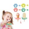 Silicone Popsicle Holders For Kids, Mess-Free Frozen Treats Holder With Straw, Mess Free Ice Cream Cone Holders For Kids