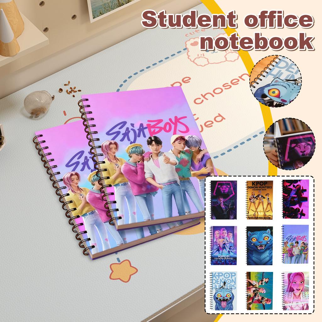 Notebook: Funny Card Ventilation + Spiral Binding Practical Model