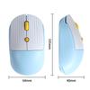 M11 2.4Ghz USB Wireless Mouse, Quiet, Rechargeable, Compact, 4-Button, USB Optical, Lightweight, Portable, Suitable for Women and Kids, Compatible