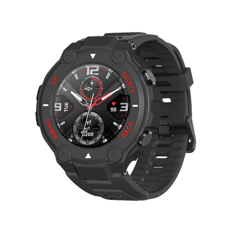Suitable Fo A Mazfit for T Rex Pro for Smart Watch Protective Cover for Case Anti-Scratch Lightweight for Shell Frame 1P
