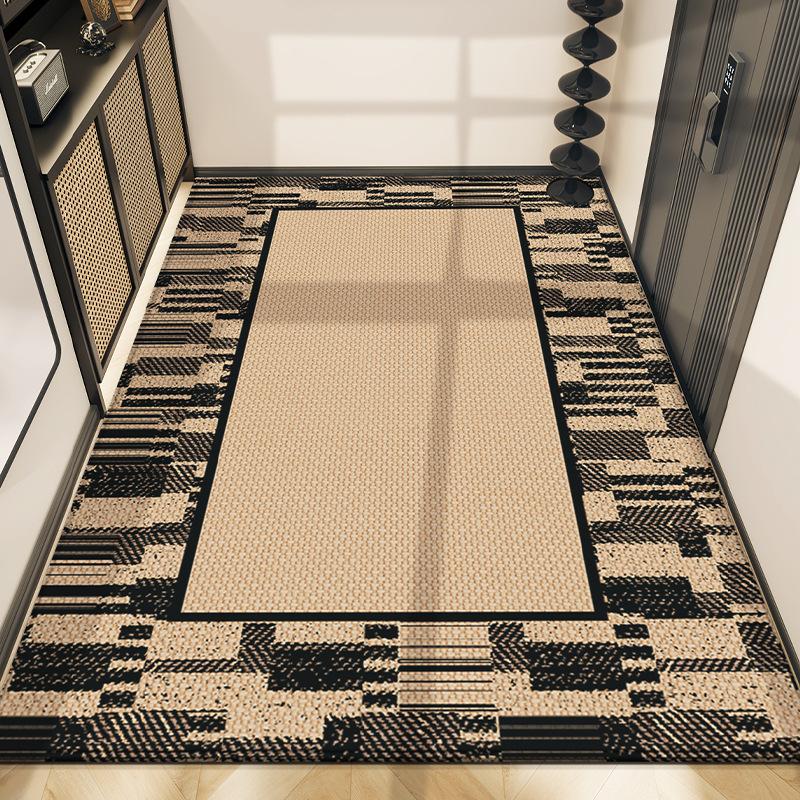 The New Entry Door Mat Dust Scraping Sand Mat Simple Entry Wear-resistant Carpet Non-slip Entrance Mat