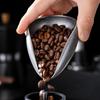 Coffee Measuring Dish with Integrated Scale Metal Multifunctional Home Accessory Coffee Dosing Tray for Measuring Use