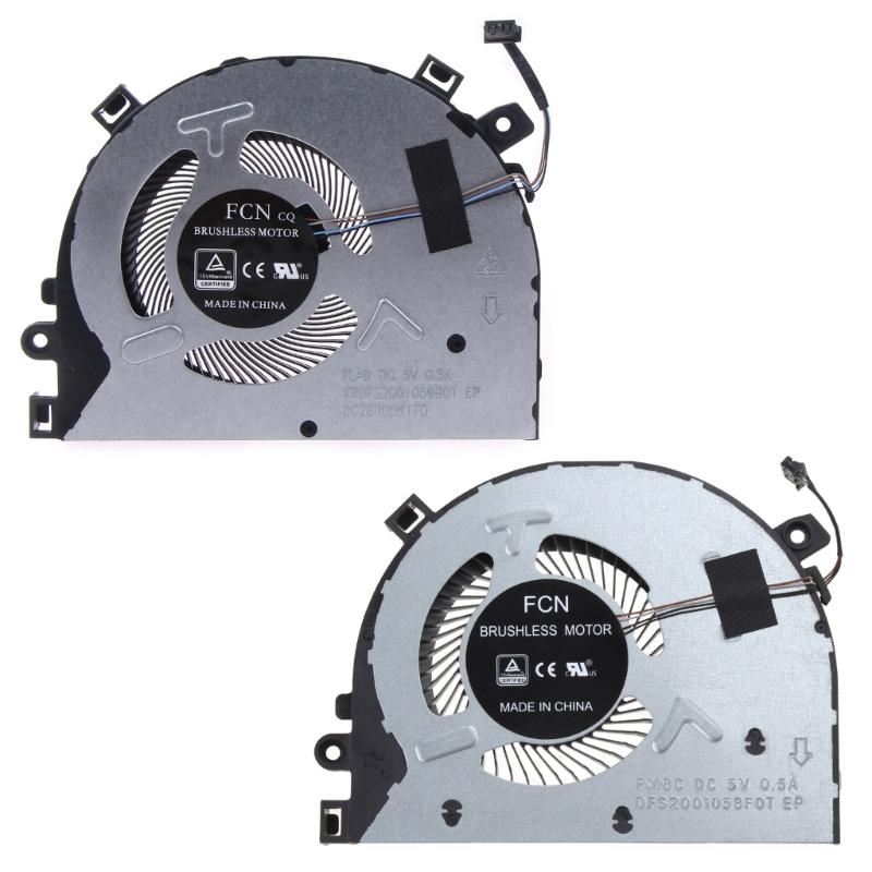 Laptop Spare Parts-, CPU Cooling Fan C5V 0.5A 4-pin for   S340-14 S340-14IWL S340-14API Laptop CPU