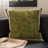 Copricuscini decorativi stile francese 45x45cm con imbottitura, Cuscini decorativi in misto lino per divano, letto, soggiorno