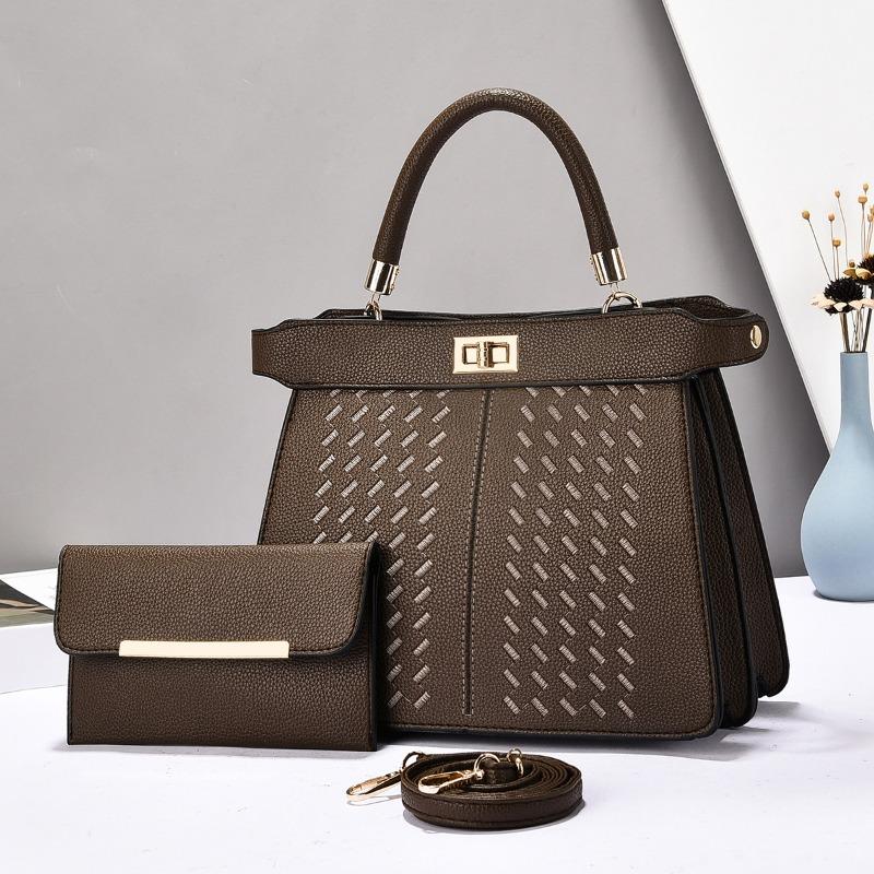 

Women s bag new tote bag women s high-end sense large-capacity fashion single shoulder oblique span large bag кавовий