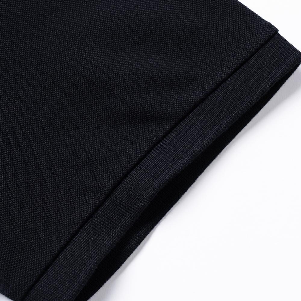 Polo Ralph Lauren Besticktes Kleines Logo Reißverschlusskragen Kurzarm Poloshirt Herren Oberteile Schwarz 710842622-001