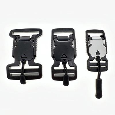 Hebilla Táctica Magnética de Inserción | Hebilla de Cinturón de Plástico Auto-Adherente (20-38mm)