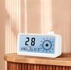 Visual Timer Simple Alarm Clock Three Sets of Alarm Clocks, Luminous Dual Display Countdown Timer Children's Alarm Clock 2318