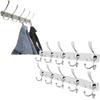 Design Of Hanging Stainless Steel Hangers With Wall Mounted Clothes Hats Hooks