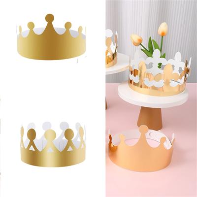 20Pcs Friendly Paper Birthday Crowns For Adults Kids Party Celebrations Assorted Colors Safe Design