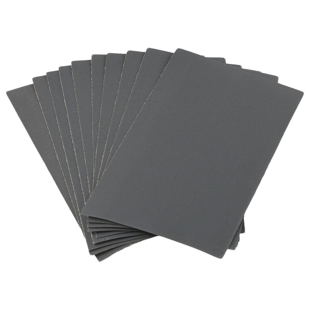 10pcs Sandpaper 138*75mm 600-2500 Grit 600/800/1000/1200/1500/2000/2500Grit