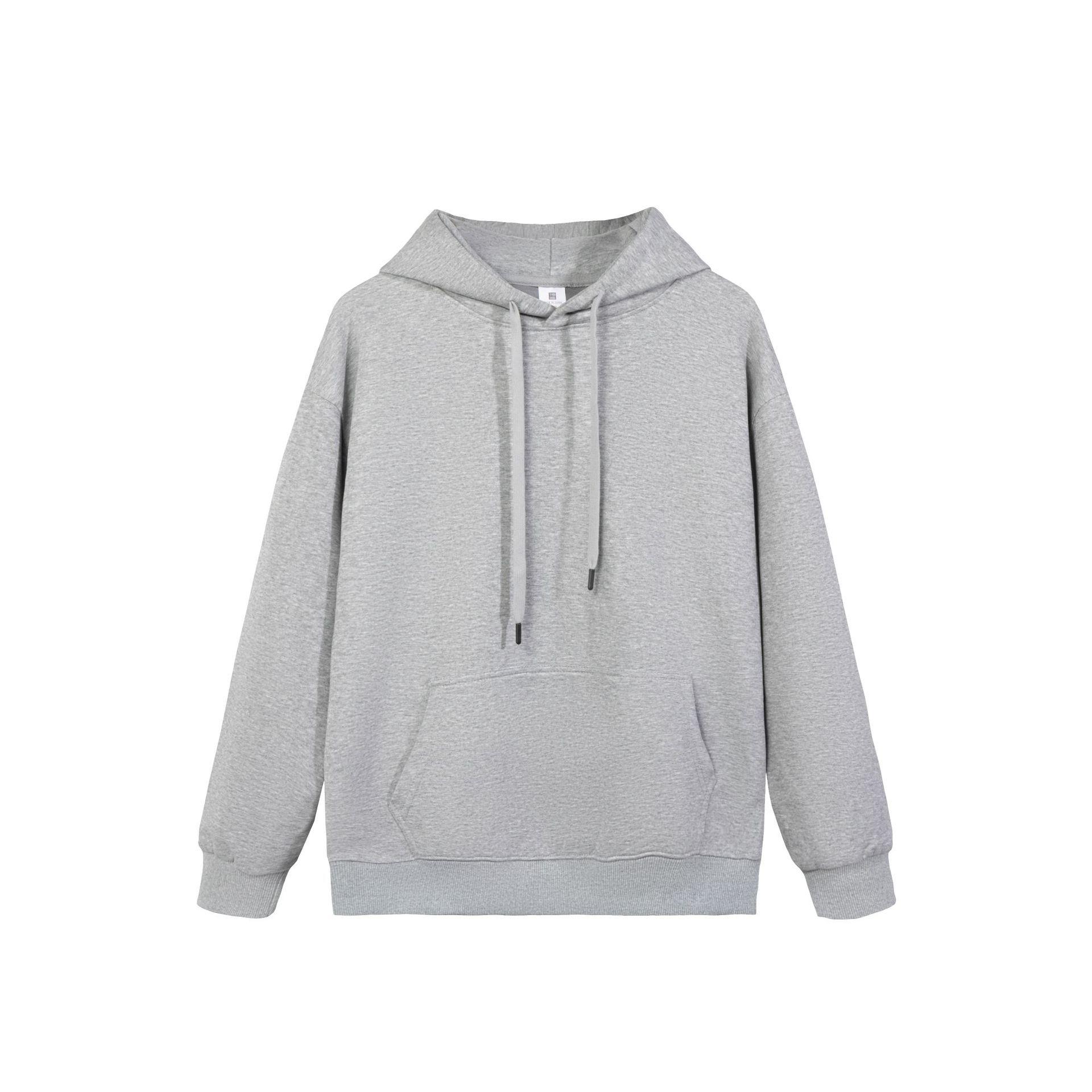 

Loose-Fit Streetwear Men s Fashion Brand Solid Color Hooded Cotton-Blend Reversible Sweatshirt Women s Fashionable Casual Youthful Long-Sleeve Autumn 3XL