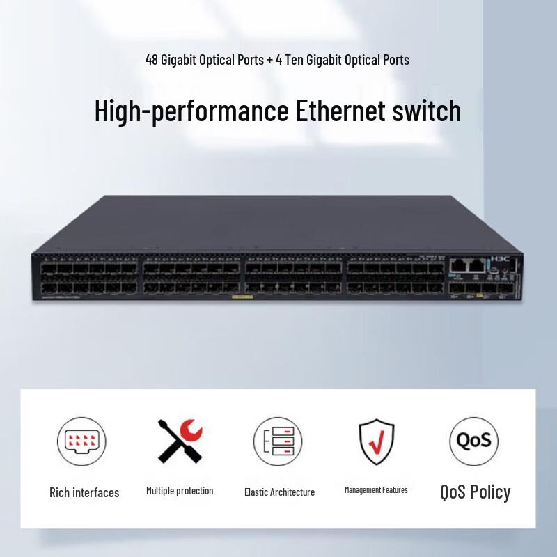 H3C S5560-54F-EI-G 48-Port Gigabit All-Optical Network Switch