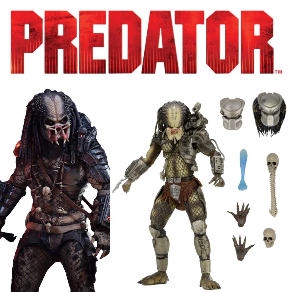 Neca P12.0 7 Deluxe 7-inch Articulated Action Figure Of Neca Predator P1 Jungle Hunter 2.0