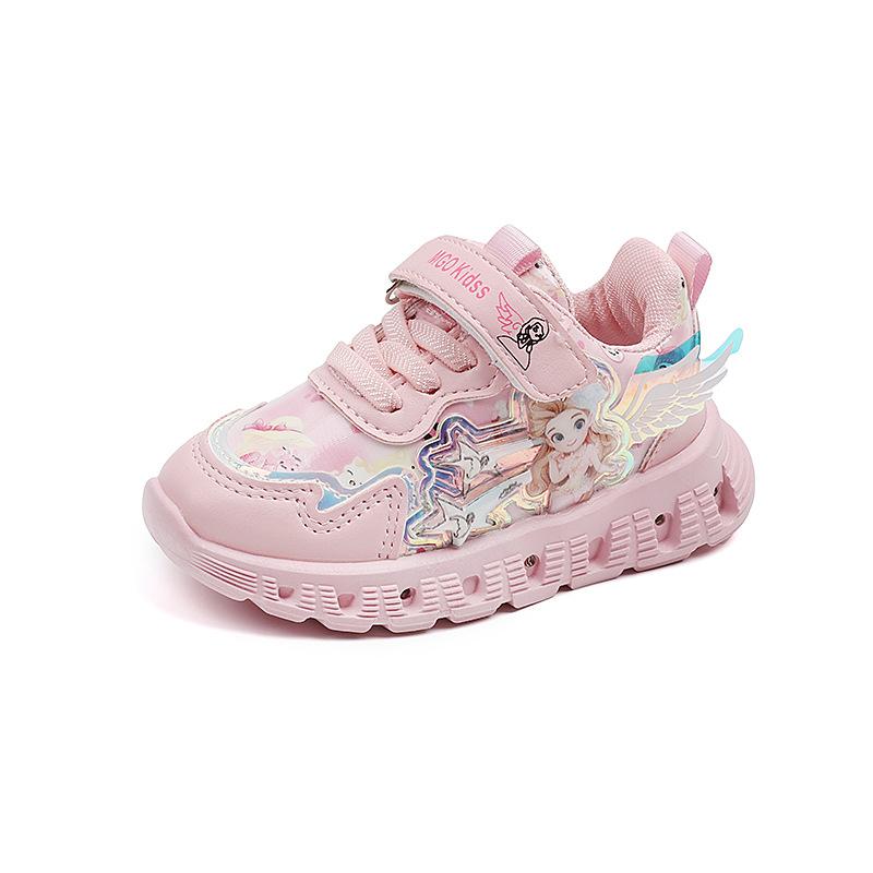 Pantofi pentru fete la modă, la modă, versatil, pantofi pentru copii, confort, respirație, pantofi pentru fete, desene animate, simplu, prințesă, pantofi ocazional, pantofi