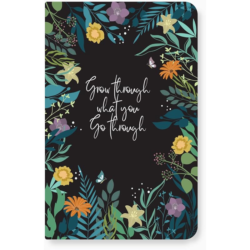 FACTOR NOTES A5 Notebook: Ruled | 90 GSM | 160 Pages (Night Garden)