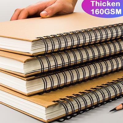 1PC Skizzenbuch A4 Malbuch 8k Skizzenpapier Grundschule Kinder Kunststudent Bilderbuch leeres Bilderbuch
