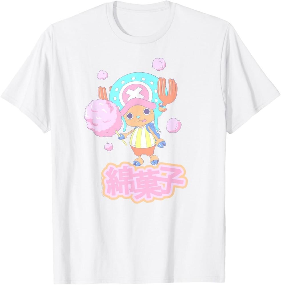 Anime Tony Tony Chopper Cotton Candy T-Shirt Unisex T-Shirt XXL