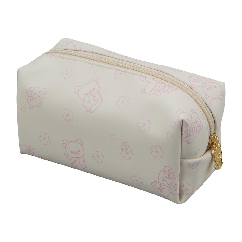 Rilakkuma Travel Pouch Set 7122 RK46. Pink Sakura