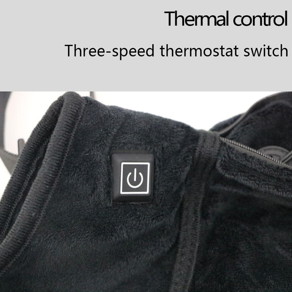 Uppvärmd Handmuff Elektrisk Uppvärmd Handvärmare Pouch med USB-kontakt Rem 3 Temperaturer