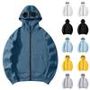 Men's And Women's Sweatshirts Fashion Casual Sweatshirt Loose Zipper Cardigan Long Sleeve Hooded Jacket