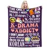 K-Drama K Pop Koreanische Plüschdecken Junge Mädchen Flanell-Kuscheldecke für Sofa Sessel Weich Warm Design Qualität Bettbezug Geschenk