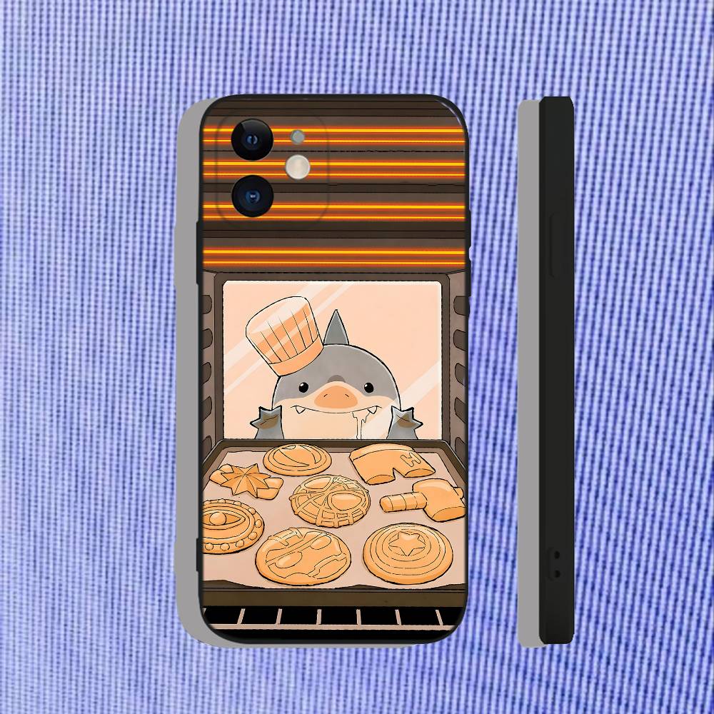 

The Land Shark J-JeffS For iPhone 17,16,15,14,13,12,11,X,XR,Air,Pro,Max,Plus Dustproof Soft Case iPhone12PRO