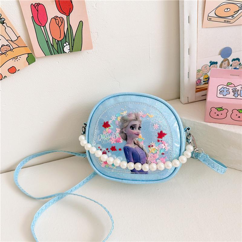Frozen Elsa Princess Kids Handbag Single Shoulder Crossbody Bag Gift Fashion