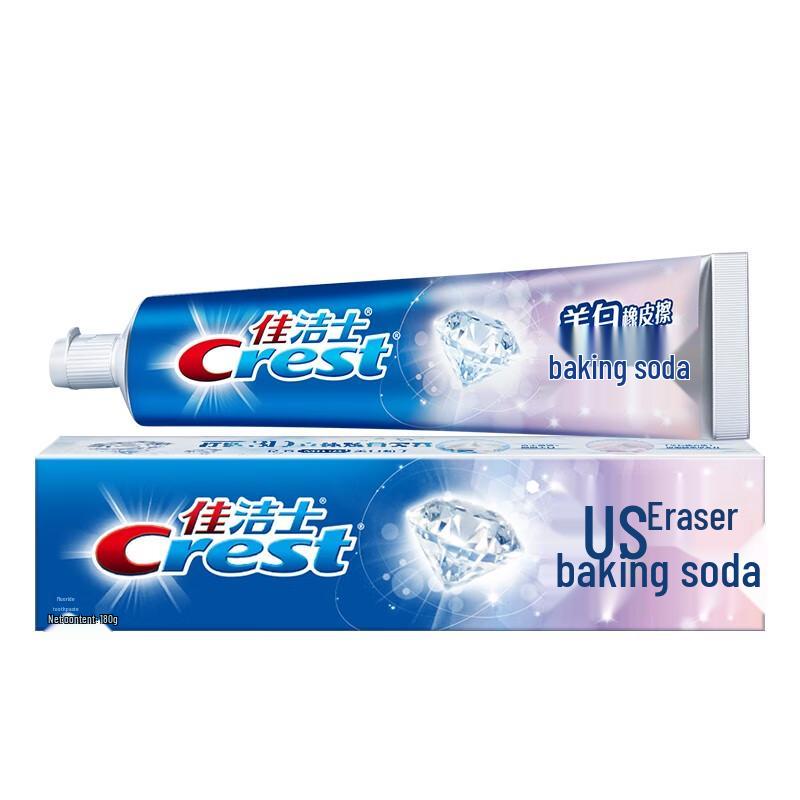 Crest 3D White Baking Soda Fluoride Toothpaste