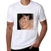 Peace Sign Hamster Tshirt Funnys Sweat Oversizeds Cute Tops T Shirts for Men