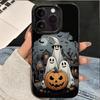 Geister Halloween Thema Horrornacht Szene Handyhülle Für iPhone 11 12 13 14 15 16 17 Pro Max 16E XR X XS Max 7 8 Plus Weiche Hülle