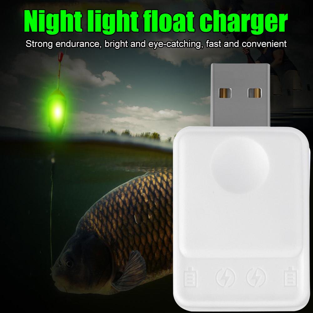3/5Pc Luminous CR425 Battery Charger (Battery Not Included) Electric Fishing Float Rechargeable USB Charger For LED Fishing Buoy