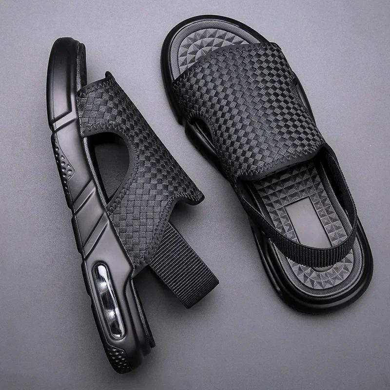 Summer New Fashion Sports Beach Shoes for Men Breathable Outdoor Men's Sandals Open Toed Sandals Zapatillas De Hombre