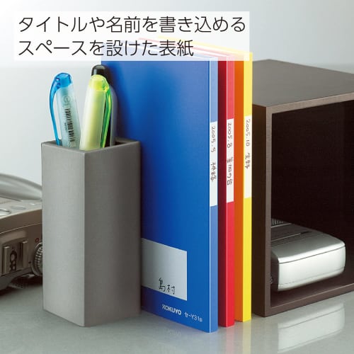KOKUYO Notebook Surveying Field Notebook Bright Color Waterproof/PP Cover 30 Sheets Blue Se-Y31B