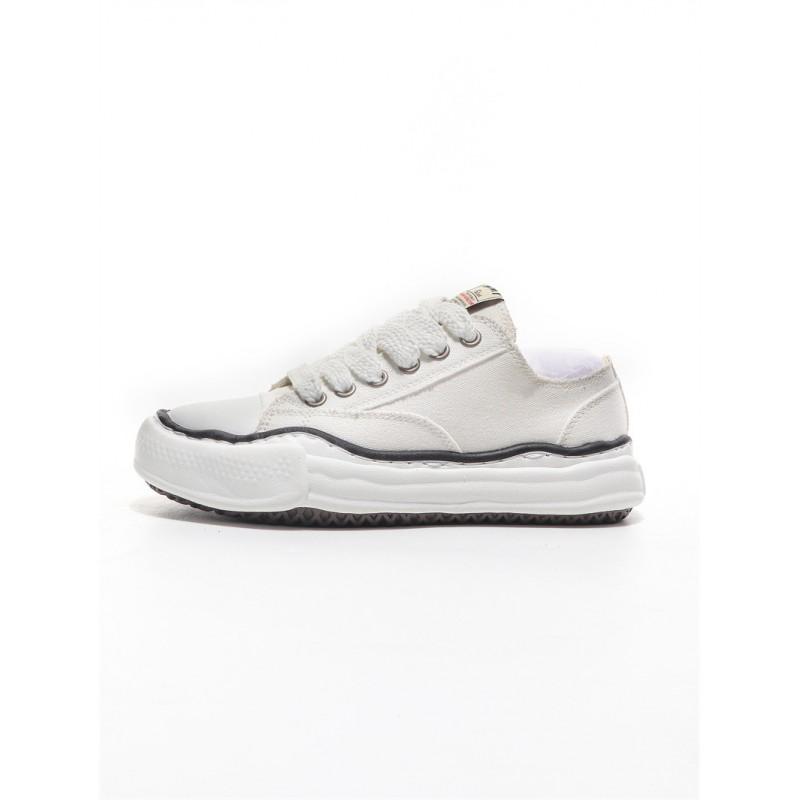 MMY X AMIRI Collaborative Chunky Sneakers Low-Top Unisex Casual Shoes With Bone Motif Thick Sole