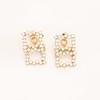 Exquisite Geometric Stud Earrings: Versatile High-End Fashion for Daily Wear