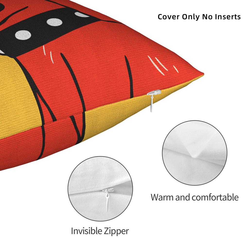 Pillow Case C-Clifford the Big Red Dog Print  Pillow Cover For Sofa Car Home Decor Novelty Pillowcases
