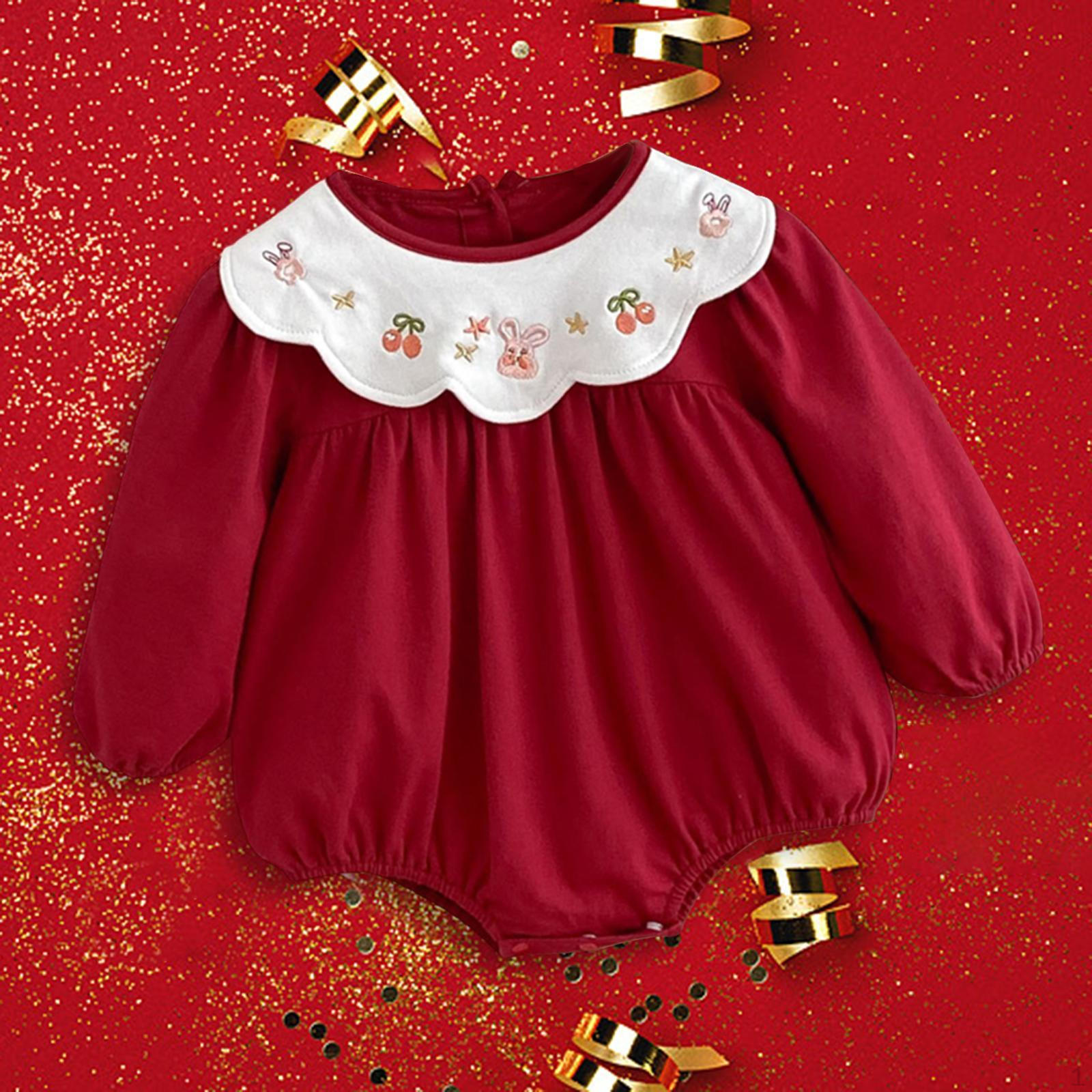 

Одежда для малышей и девочек, дышащая, новинка, длинный рукав, хлопковый комбинезон для новорожденных Fit height 90 cm