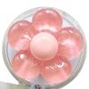 Retractable Badge Holder with Metal Pocket Clip Flower ABS Badge Holder for Student Teacher Doctor Nurse Badge Holder