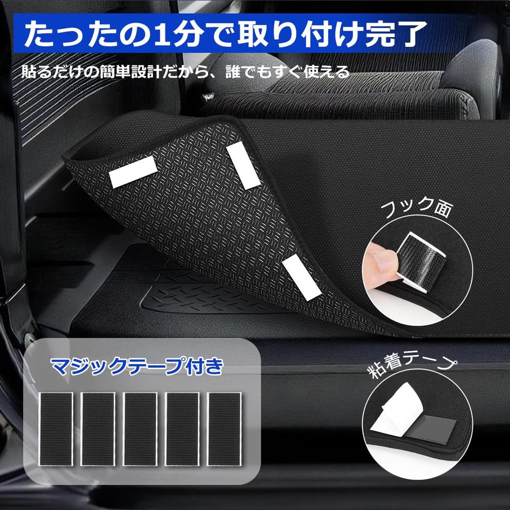 Company SUNVIC Jimny JB64 Luggage Mat Jimny Sierra JB74 Cargo Mat PVC Material Trunk Mat Scratch Prevention Dirt Prevention Abrasion Resistance Cargo