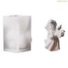 K1AE Angel Wine Statue Silicone Molds Silicones Mould Easy Demodling for Epoxy Resin Soap Making