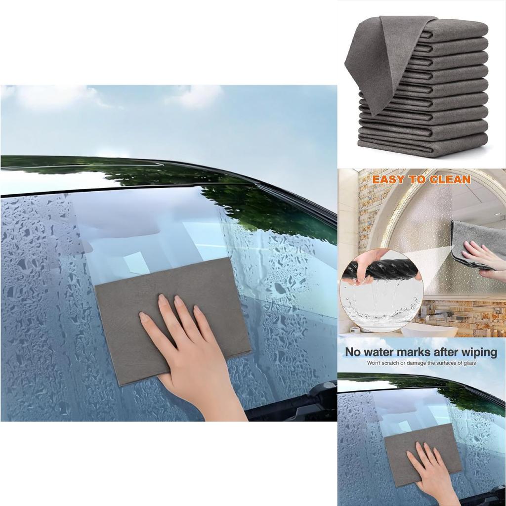 Watermark Removal Cloth For Glass Surfaces Thick And Absorbent For Household Use